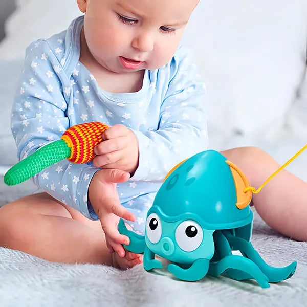 Caracatiță Interactivă cu muzică și lumini | CRAWLTOPUS