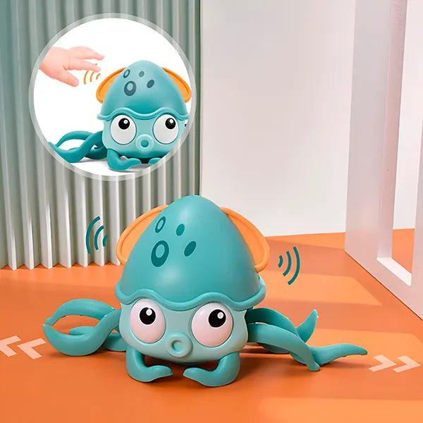 Caracatiță Interactivă cu muzică și lumini | CRAWLTOPUS