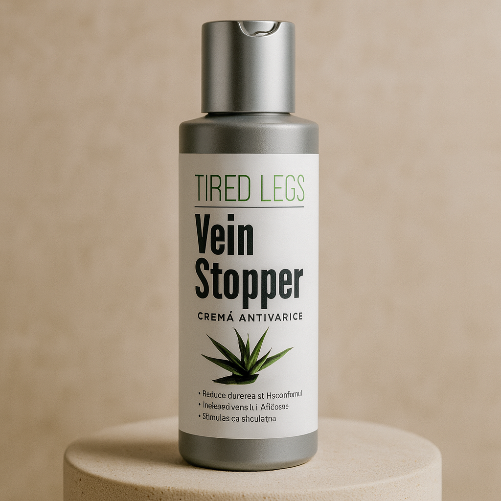 Vein Stopper – cremă antivarice și pentru picioare obosite