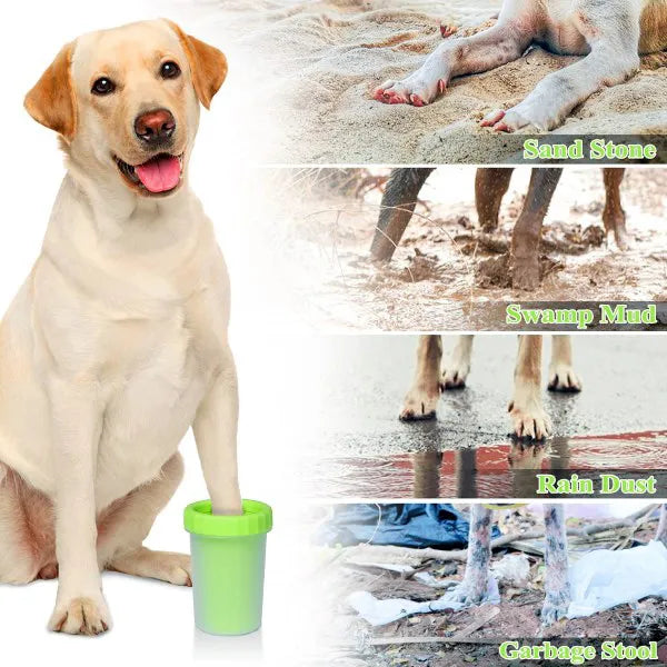 Dispozitiv de curățare pentru lăbuțele animalelor de companie | PAWSANI