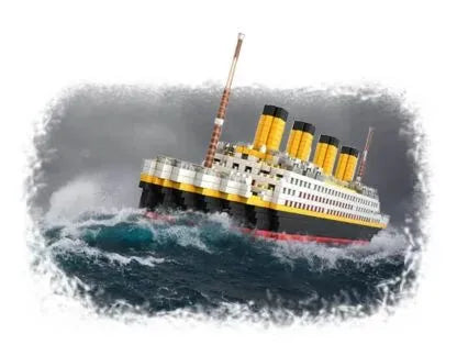 Set pentru asamblarea Titanicului | TITANICBLOCKS