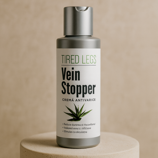 Vein Stopper – cremă antivarice și pentru picioare obosite